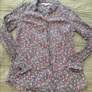 Floral Button Down